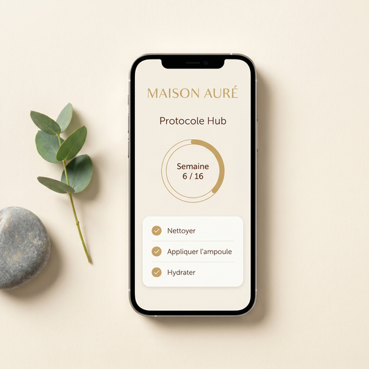 App Protocole Hub — cadeau numérique Maison Auré