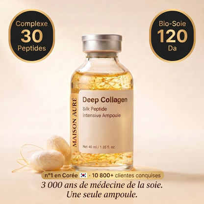 Ampoule Intensive — Collagène & Peptides de Soie