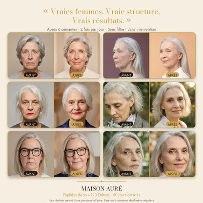 Avant après de vraies femmes après 6 semaines